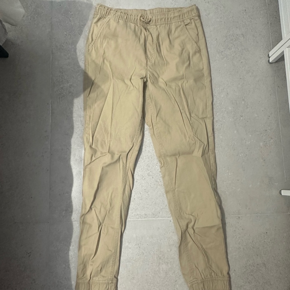 Boys Khaki joggers